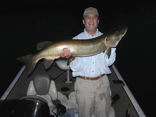 Tony with musky